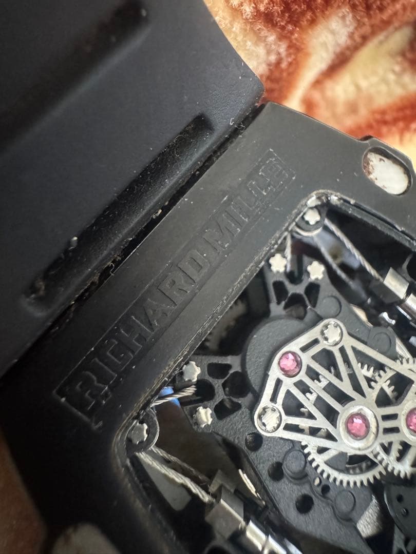 リシャール・ミル 自動巻き時計 スケルトン