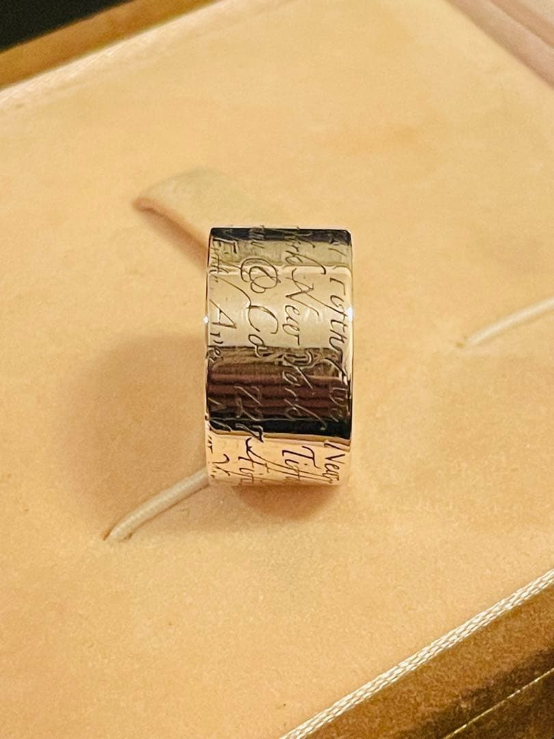 ゆりさん　専用　Tiffanyリング 7号