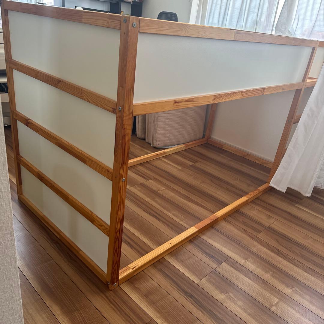 IKEA キューラ　2段ベッド　子供用ベッド　車で配送します！！