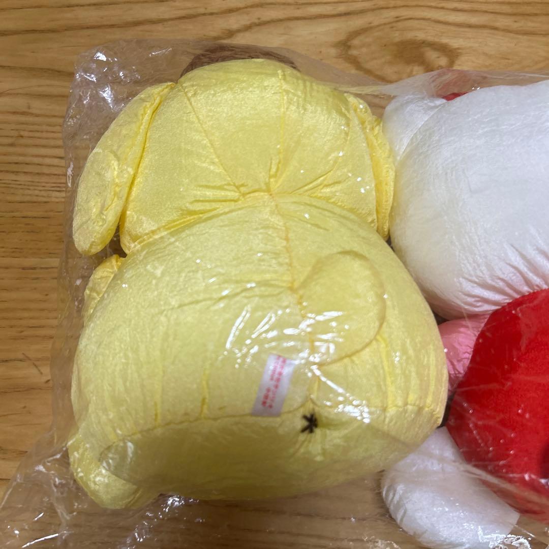 サンリオ　ナイロン　ぬいぐるみ　キティー　ポムポムプリン