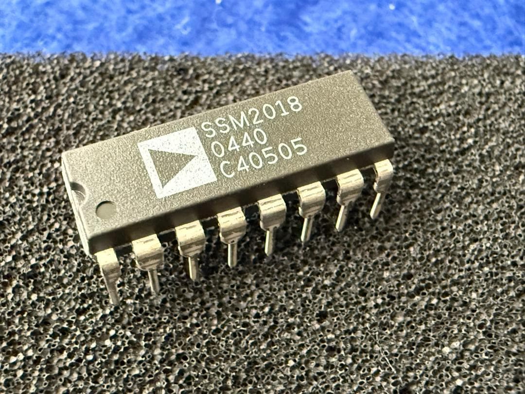 SSM2018P アナデバ　電圧制御アンプ SSM2018 １個セット