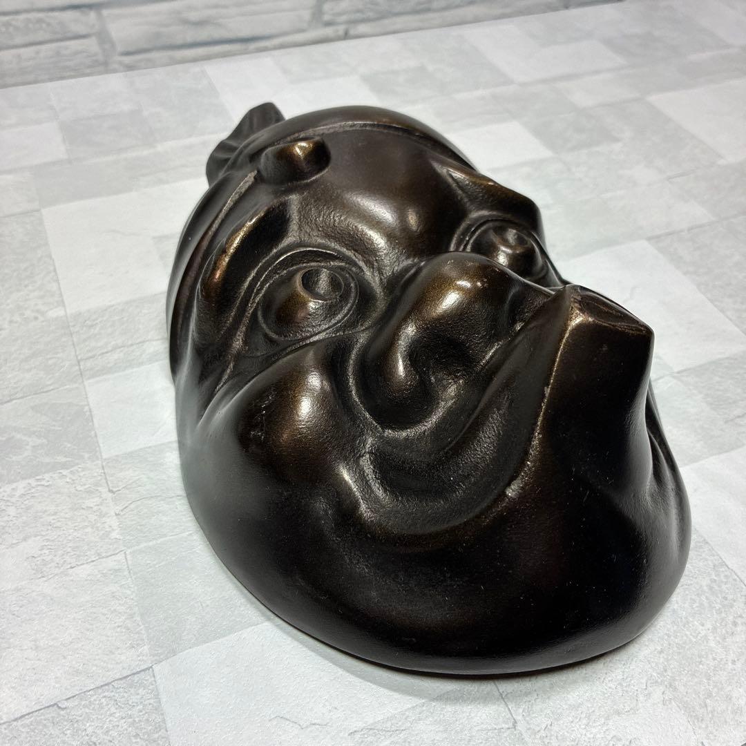 ひょっとこ 能面 お面 鉄仮面 昭和