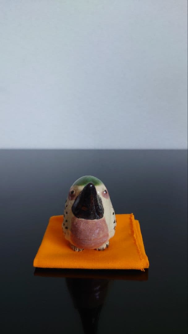 茶道具　香合　織部　大嶋久興