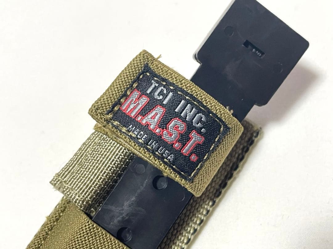 米軍実物 TCI MAST アンテナ リロケーション ポーチ ホルダー コヨーテ