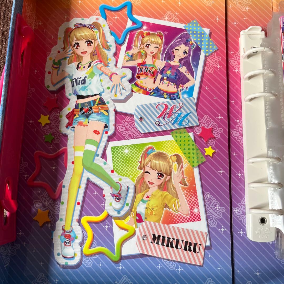 アイカツ バインダー ミキル カード付き