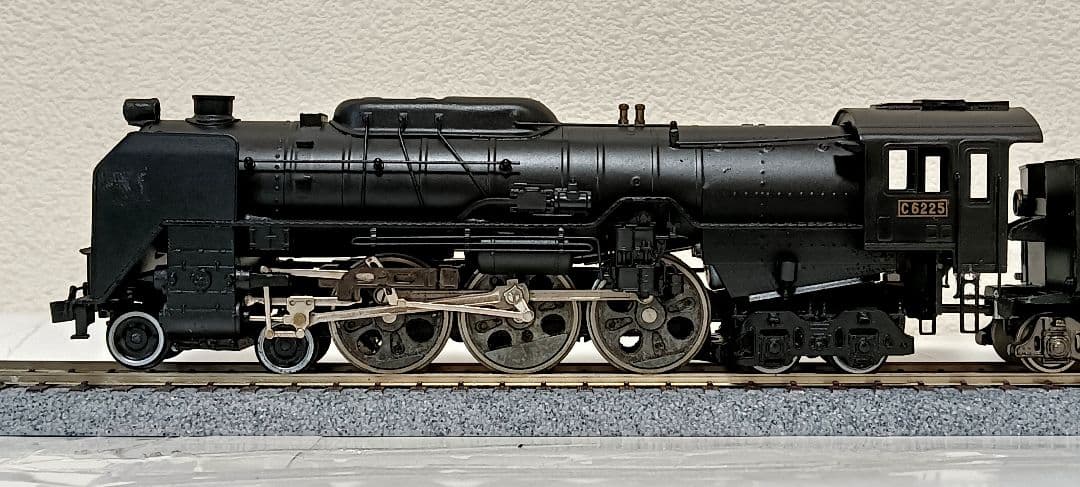 HOゲージ カツミ Ｃ62蒸気機関車、カンモーター、メンテナンス済