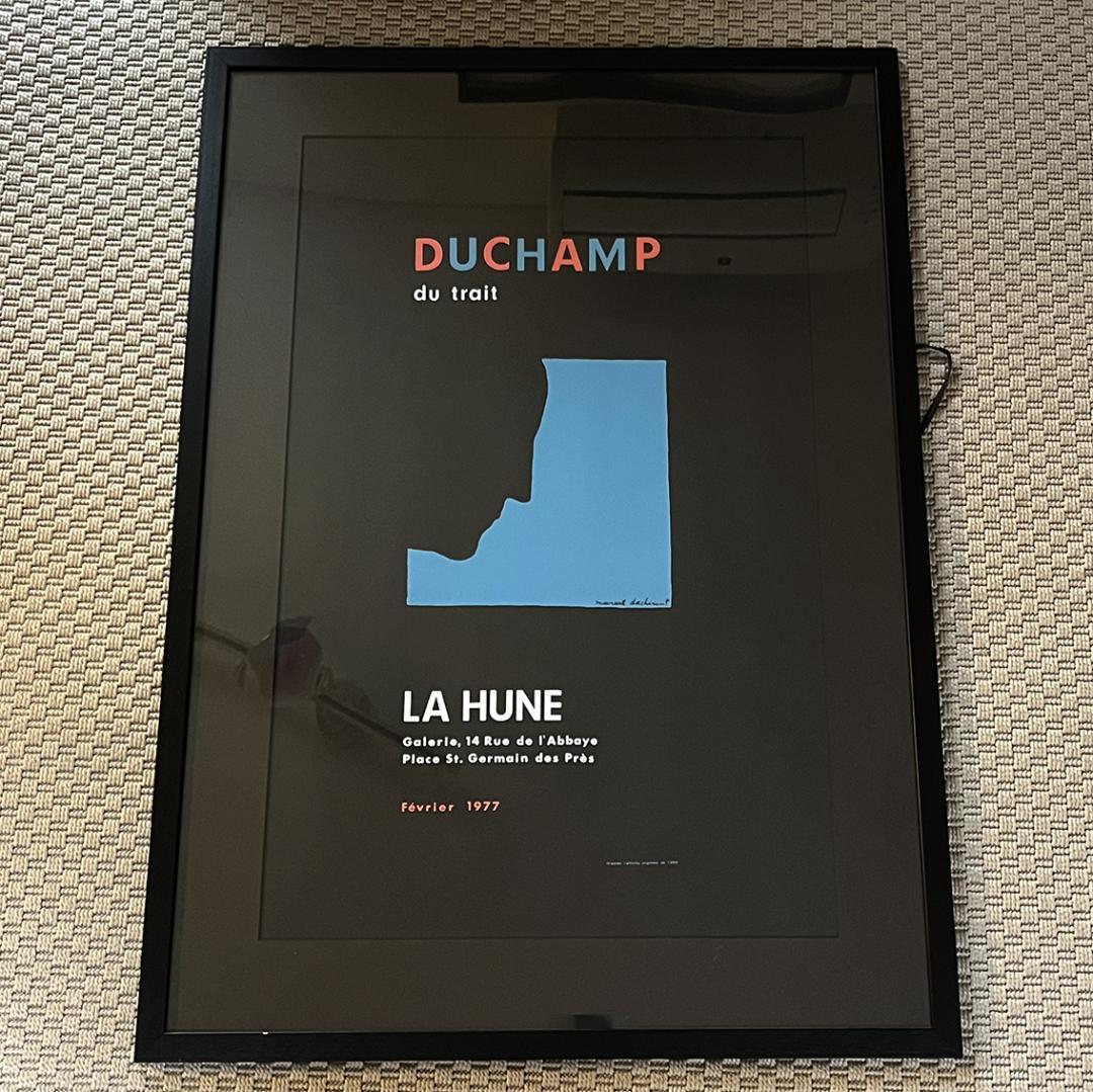 Marcel Duchamp デュシャン シルク ポスター '77 都内直渡可