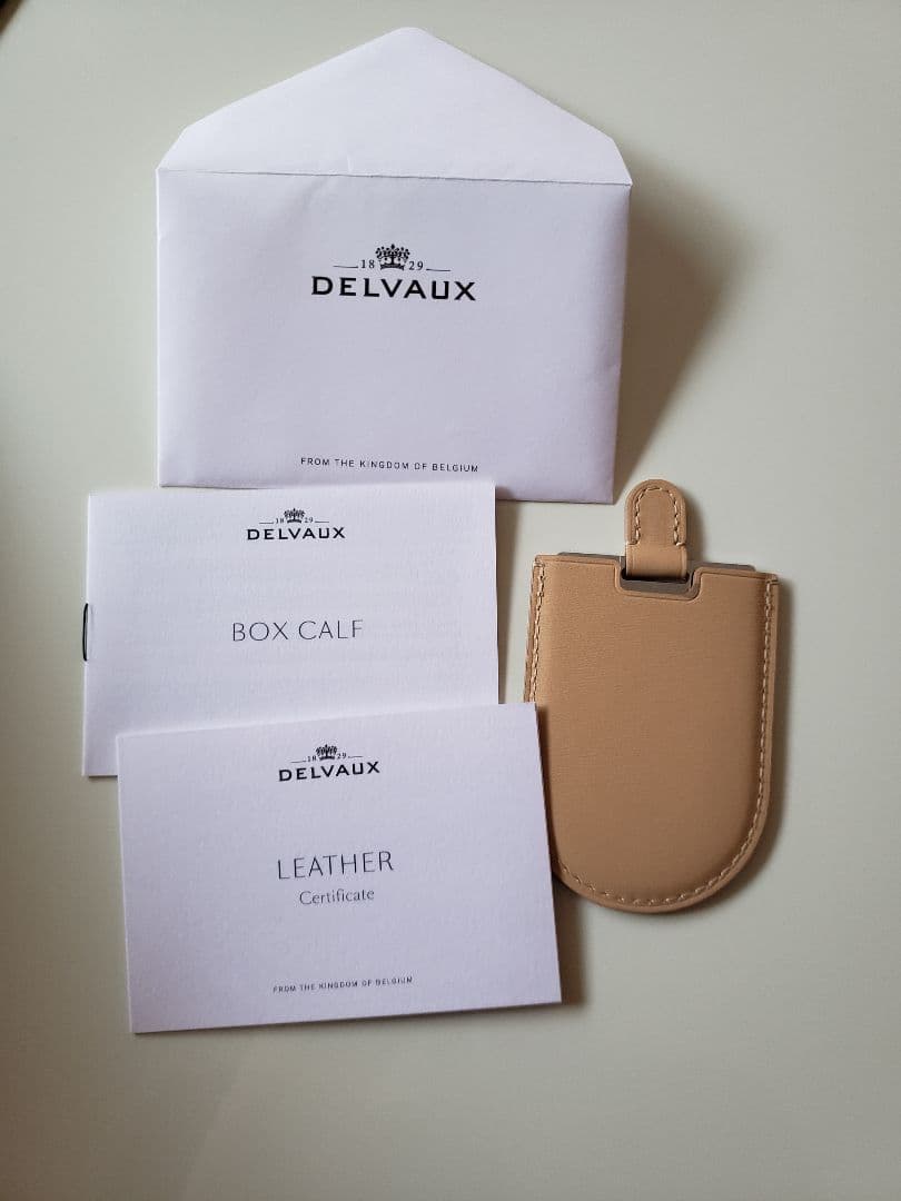 デルヴォー delvaux ブリヨン ミニ シルクラベンダー