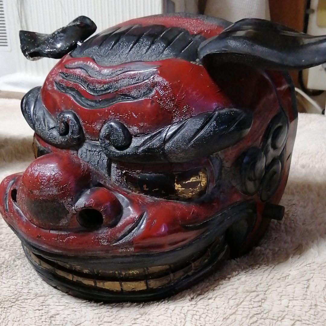 獅子頭　獅子舞