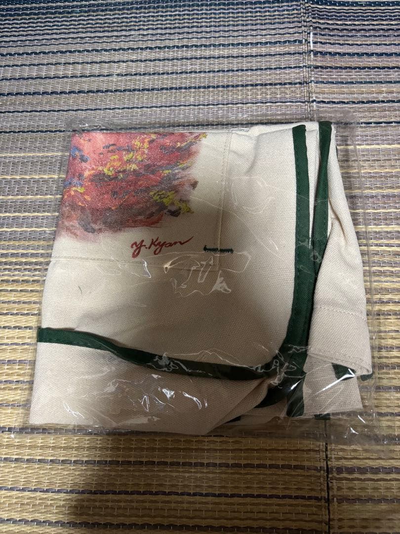 喜矢武豊 油絵パイピングトートバッグ