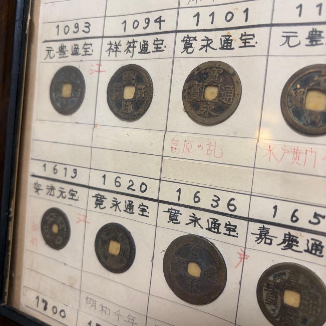 古銭　まとめ売り　日本　旧貨幣　コレクション　セット　和同開珎　他　43枚