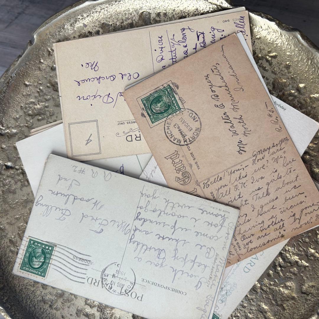 【紙モノ 海外ビンテージ グリーティングカード まとめ売り】