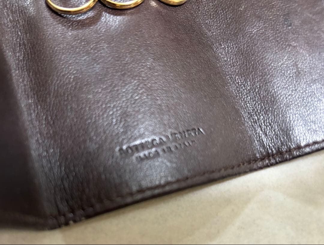 BOTTEGA VENETA ブラウンキーケース　美品