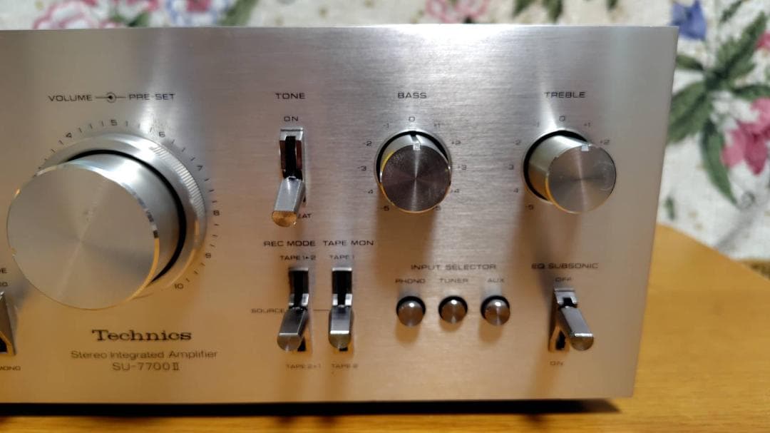 Technics SU-7700Ⅱ ステレオ プリメインアンプ テクニクス