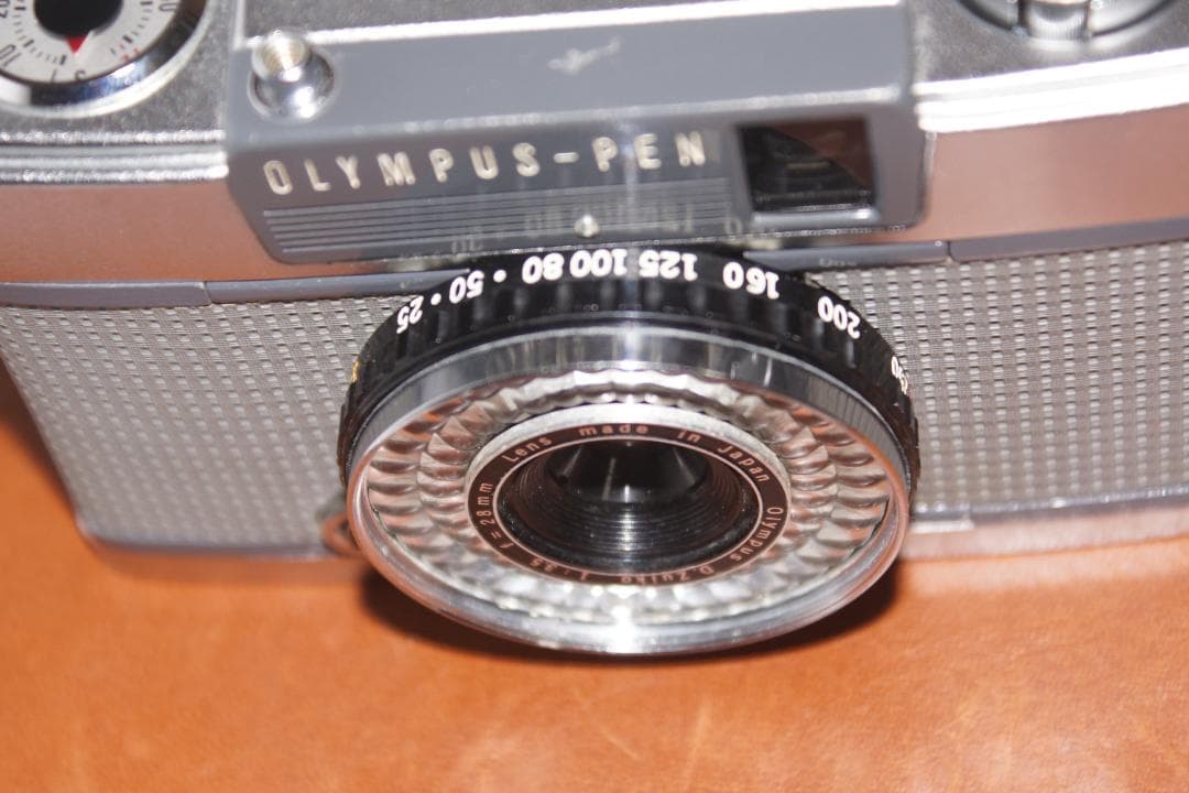ラグランスリーブ【整備品】オリンパス　ペンEE-2　フィルム試写あり