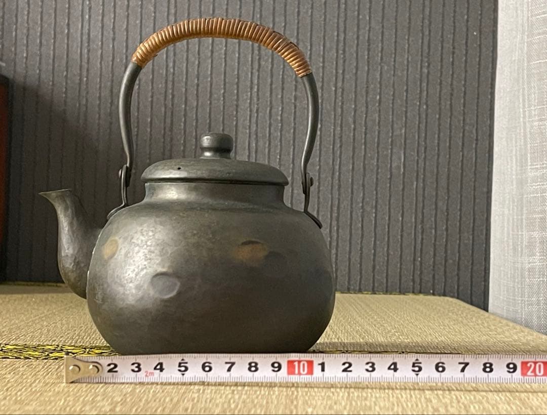 最終値下げ　煎茶道具 富貴堂 鎚起銅器 湯沸 銅瓶 重量300g