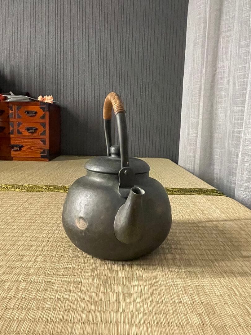 最終値下げ　煎茶道具 富貴堂 鎚起銅器 湯沸 銅瓶 重量300g