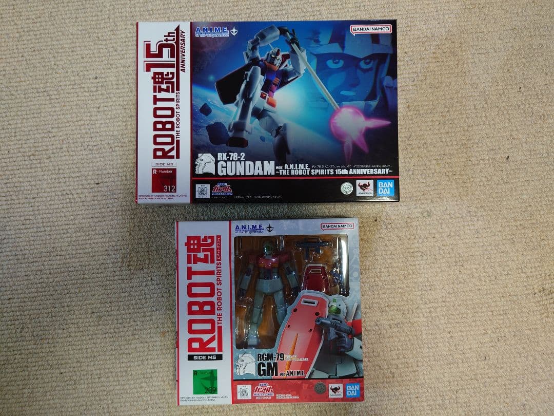 ROBOT魂　ビグザム・リックドム・ボール・コアブースター・ガンダム・ジム