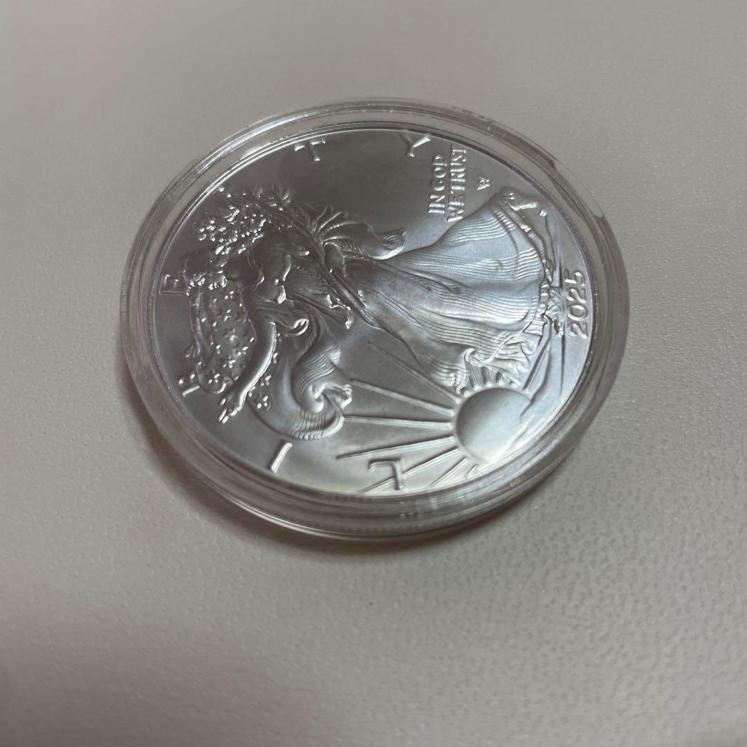 新品　2025年　アメリカ　ウォーキングリバティ　純銀　1オンス