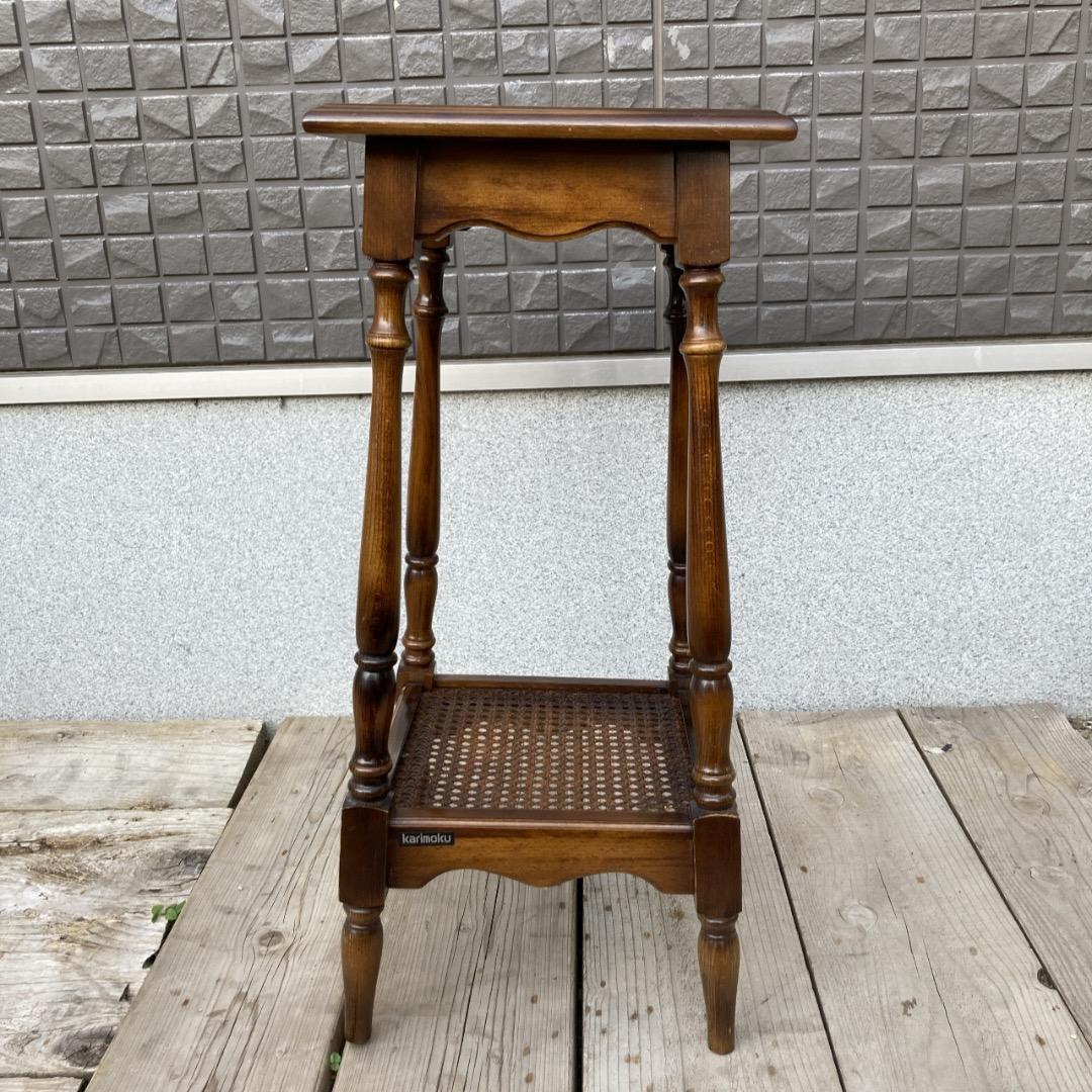 【名古屋近郊配送無料】カリモク KARIMOKU コロニアル サイドテーブル