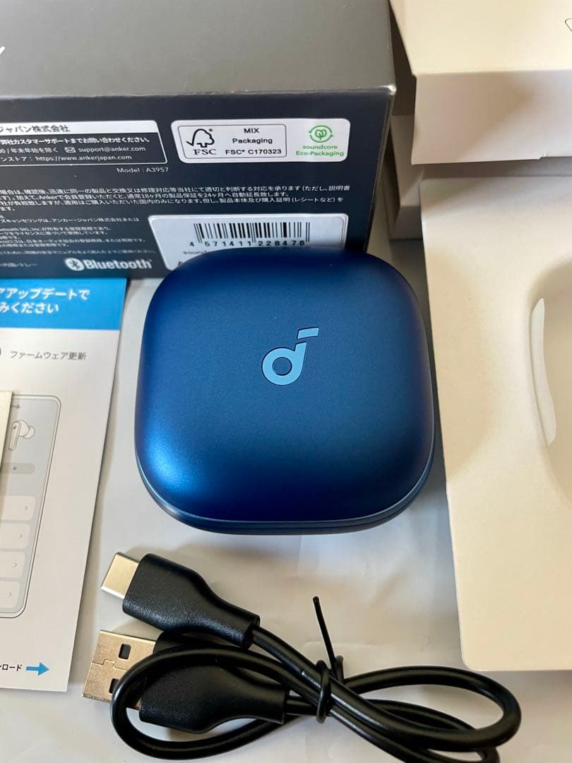 美品 Anker Soundcore Liberty 5 ディープブルー