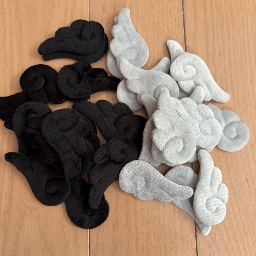 tuki様　デビルパーツ紫　ハンドメイド　ぬいぐるみ　ぬい服　ちびぐるみ