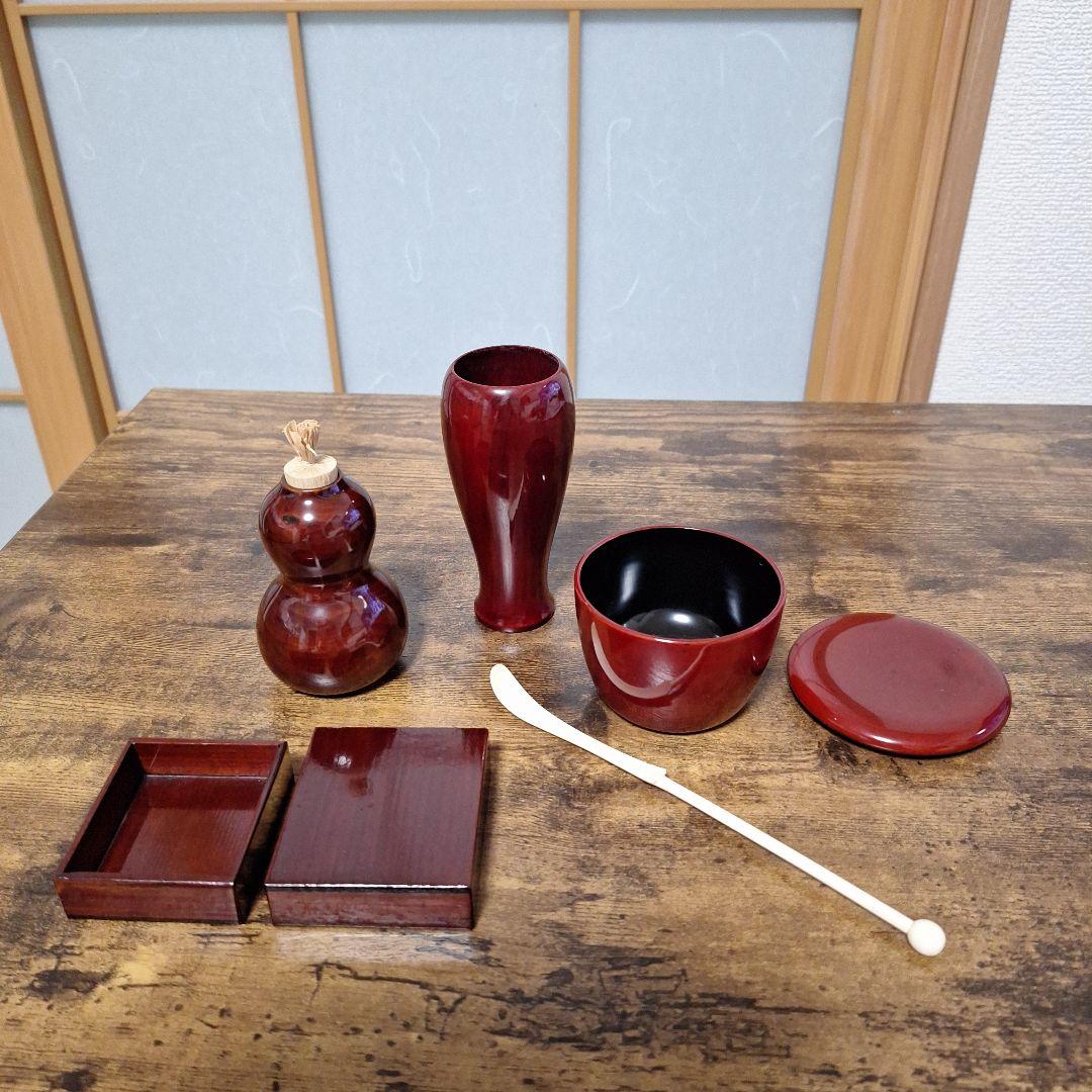 masato watanabe　御所籠　茶道具　一式 セット　色紙点前