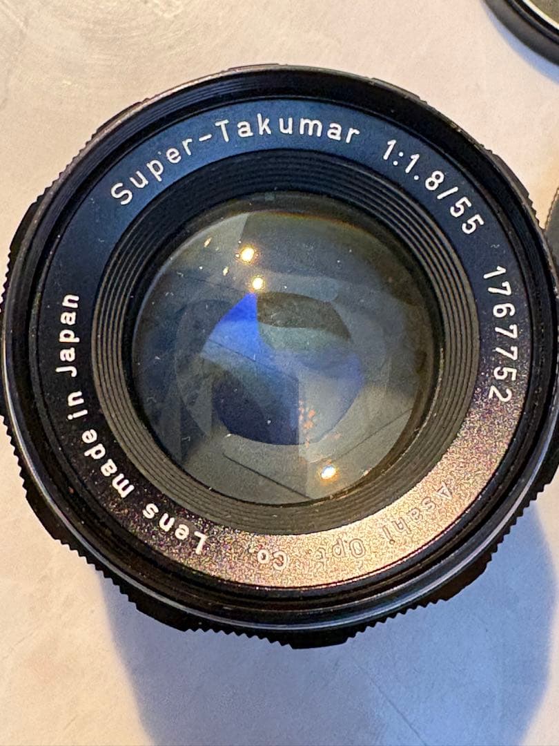 Canon EOS-3 Takumar50/1.8 M42アダプター付き