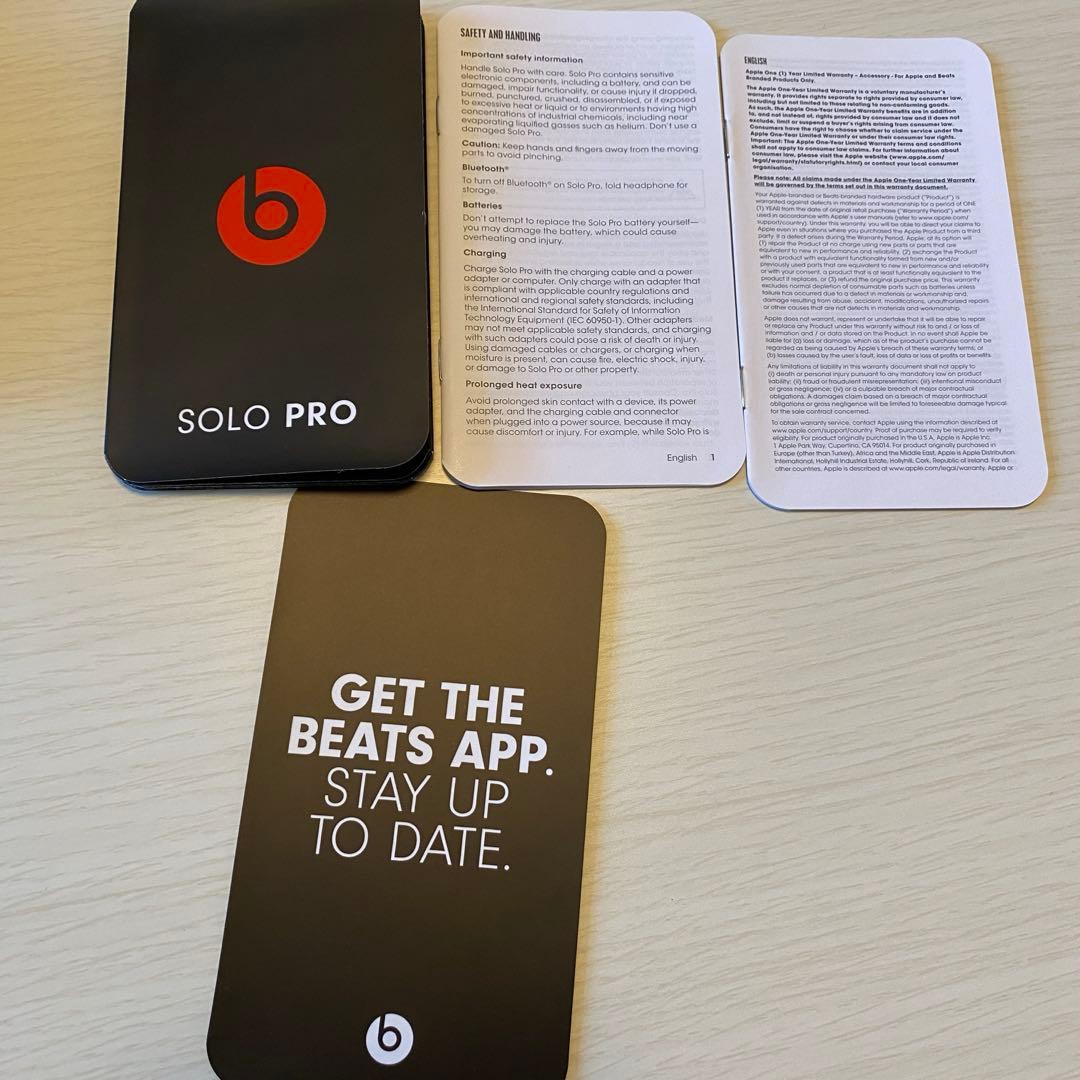 SOLO PRO ワイヤレスヘッドホン