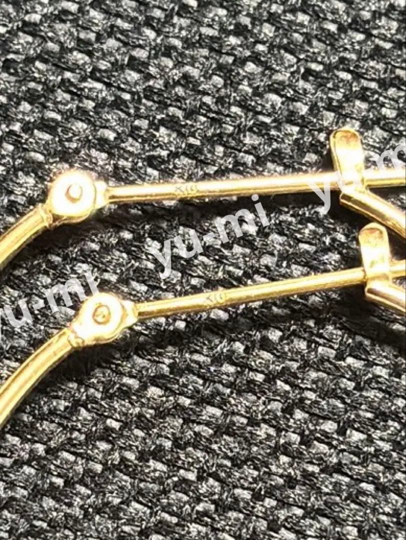 【美品】フープピアス　25㎜　10K アーバンリサーチ