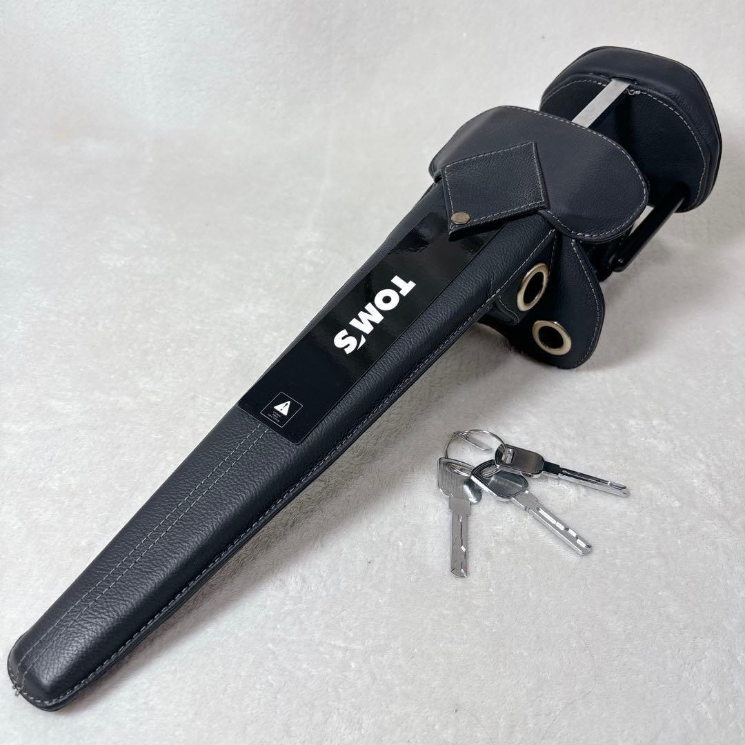 【美品】トムス ハンドルロック 新型アルファード40系 45300-TS001