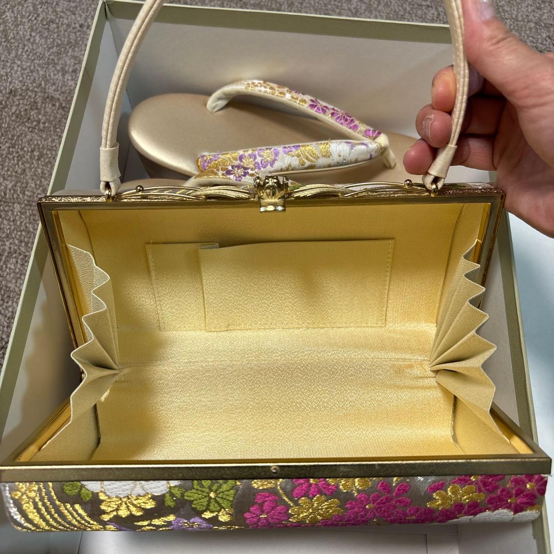 11/23まで❗️美品！和装用　草履・バッグセット