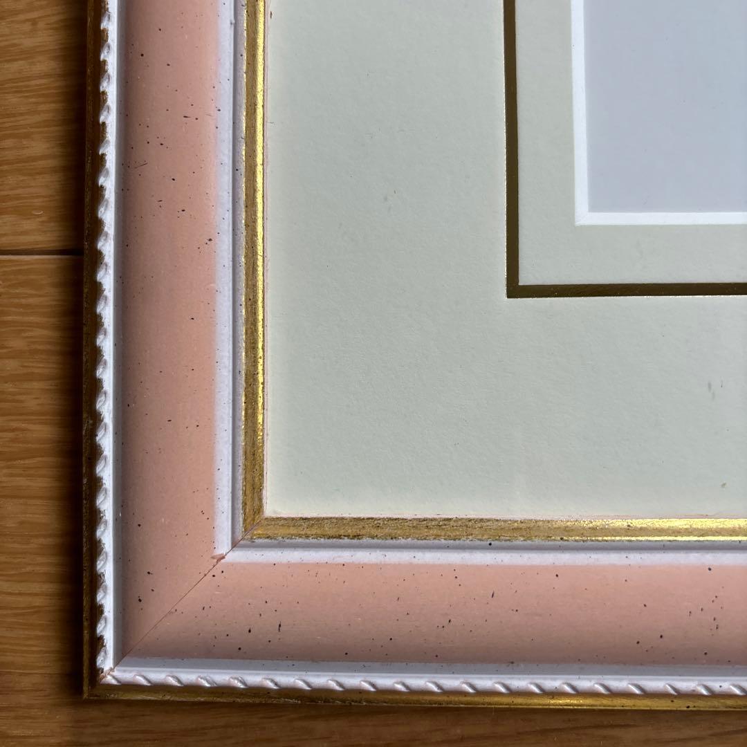 ✴︎額縁・ブルー1枚・コーラルピンク2枚・新品・未使用✴︎