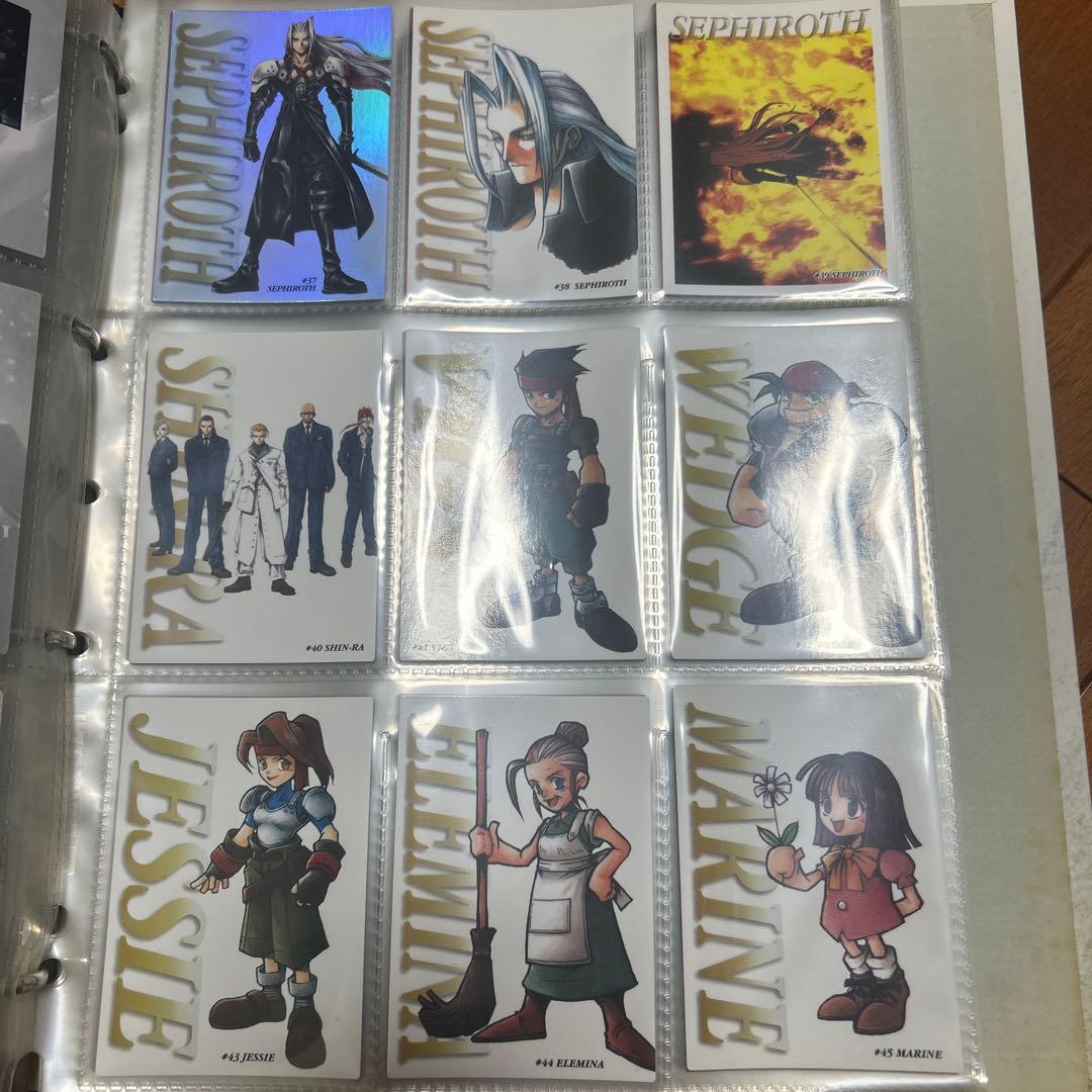 【初版】ファイナルファンタジー7 カードダス 140枚コンプリート　特典付