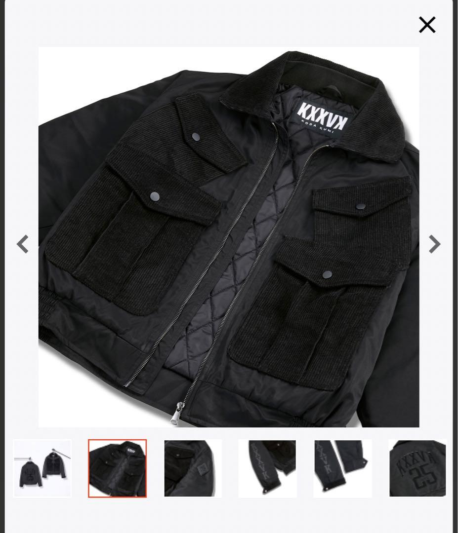 倖田來未25thアニバーサリーグッズPADDED ブルゾン Mサイズ