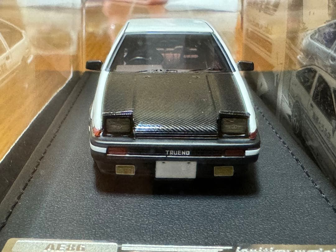 イグニッションモデル 1/43 頭文字D スプリンター トレノ AE86