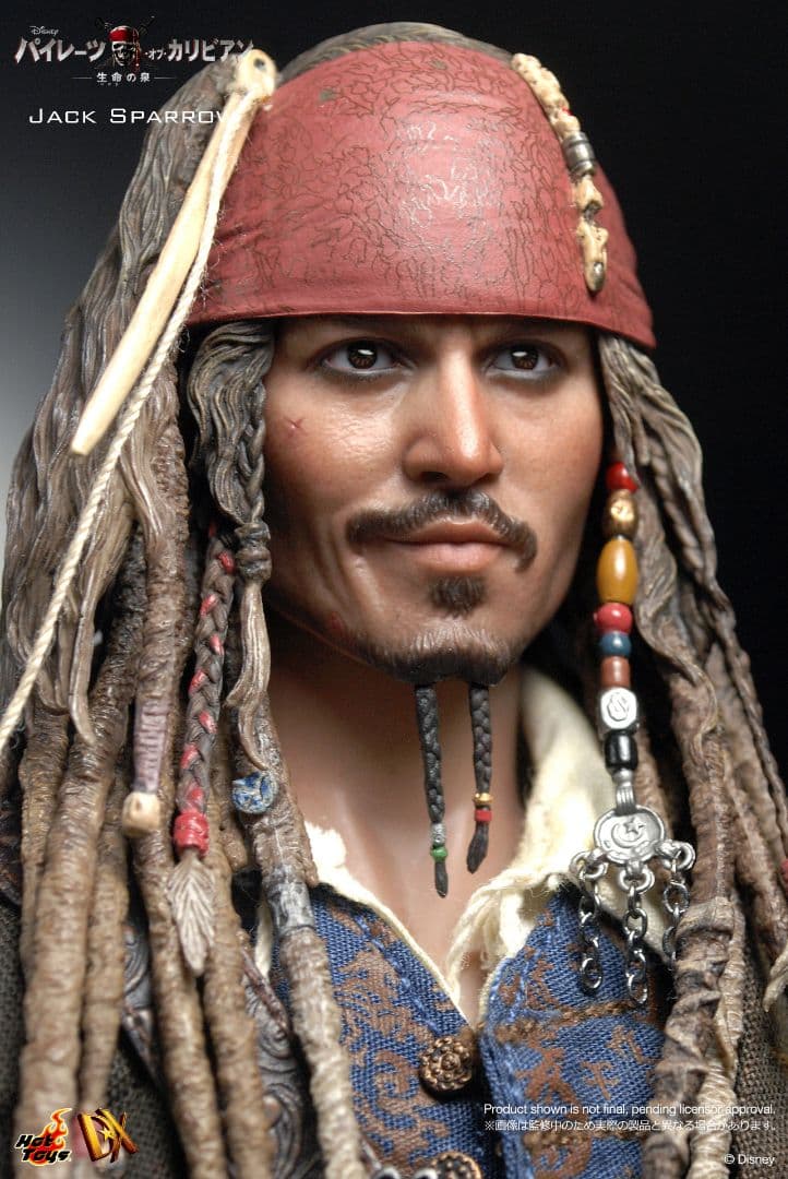 限定生産新品HOTTOYSジャックスパロウDX06生命の泉スペシャルエディション