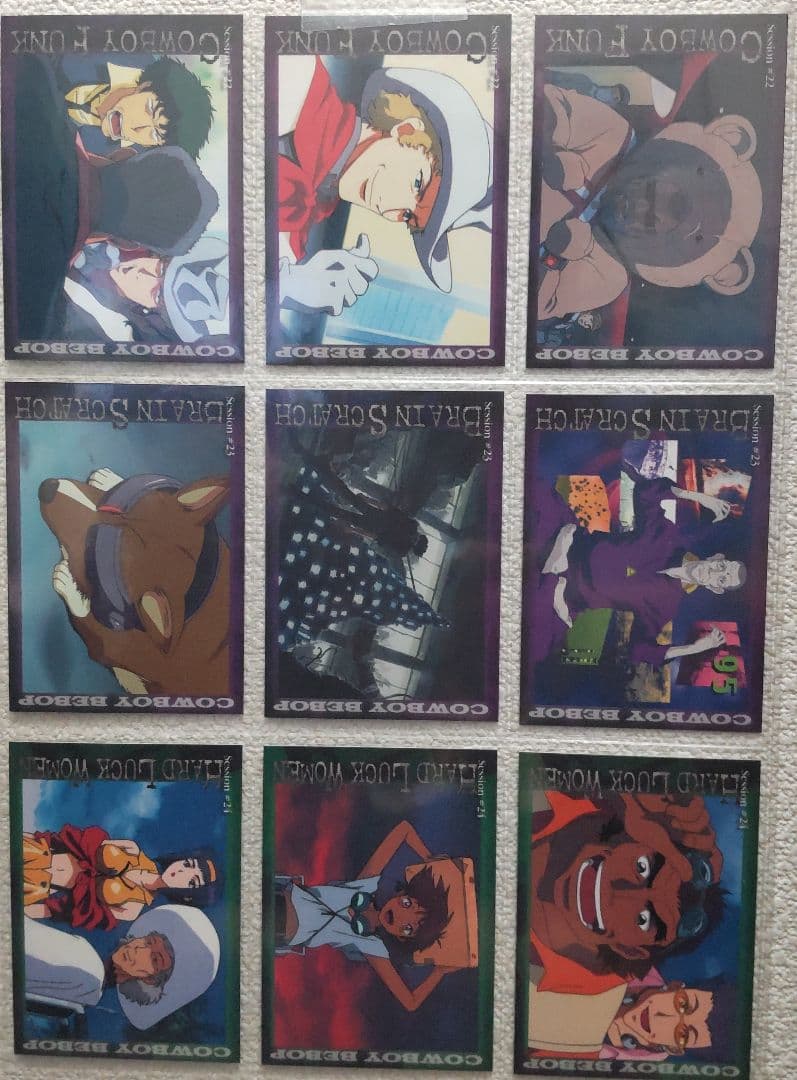 COWBOYBEBOPトレーディングホビーカードノーマルカード79枚