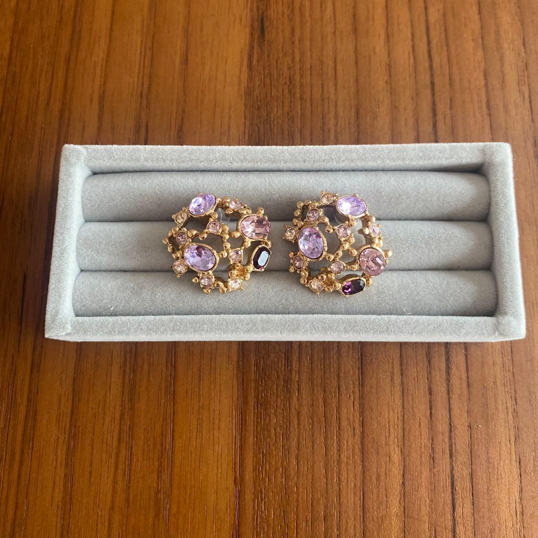 Grosse グロッセ Crystal Harmony ピアス ゴールド