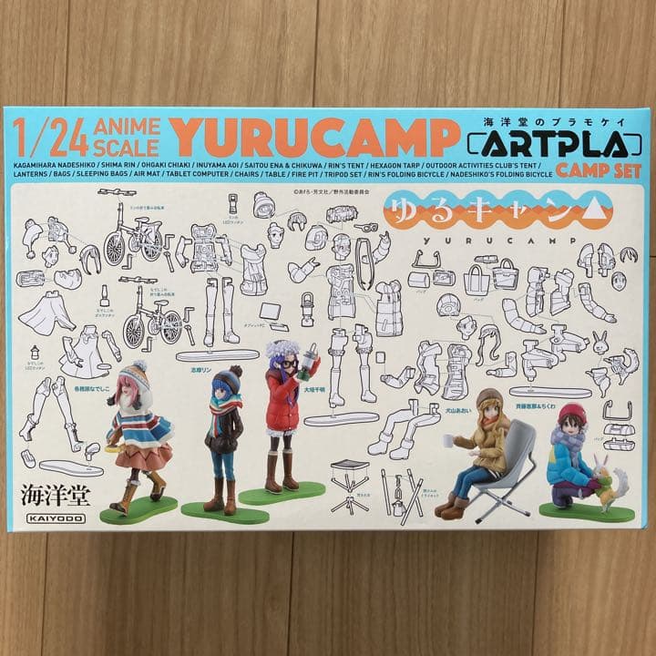 ゆるキャン△ プラモデル　ハスラー　ビーノ　1/24スケール　3点セット