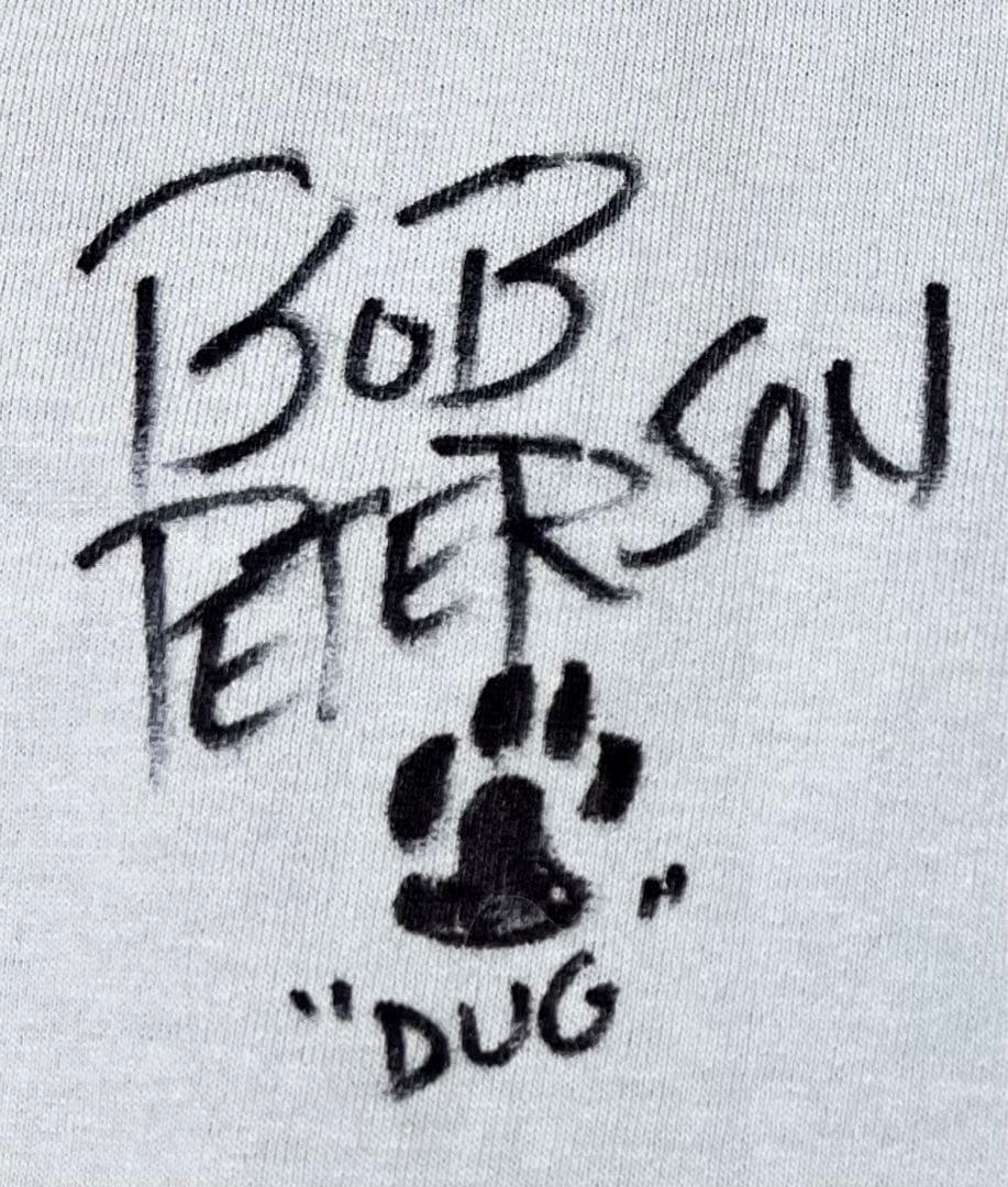 ディズニー・ピクサー　直筆サイン直筆イラスト　カールじいさんの空飛ぶ家　Tシャツ