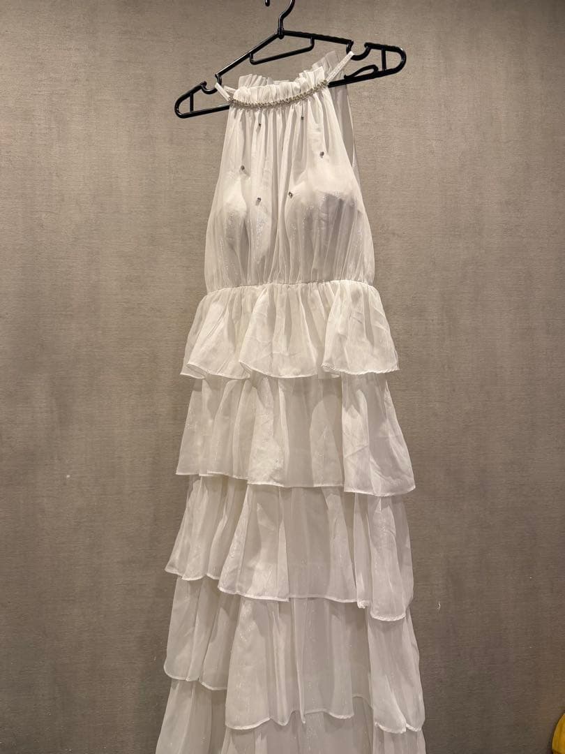 アメスリティアードワンピースドレス　ジュエルズ