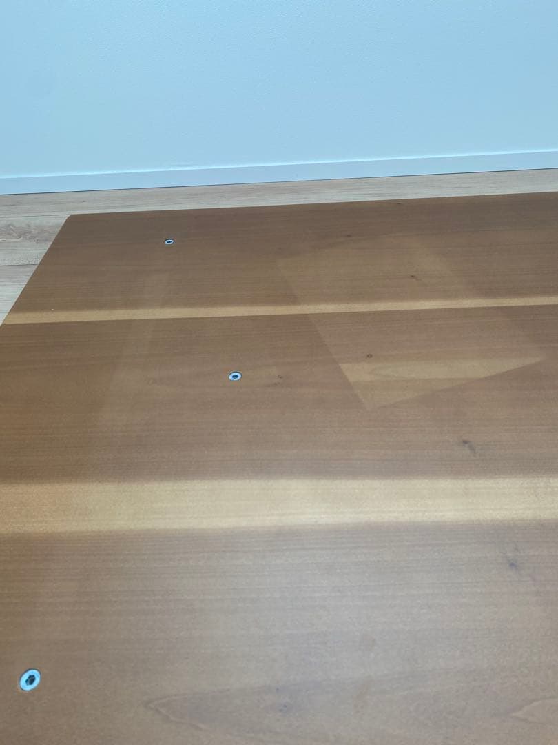 2024年購入｜無印良品 リビングでもダイニングでもつかえるテーブル　オーク材