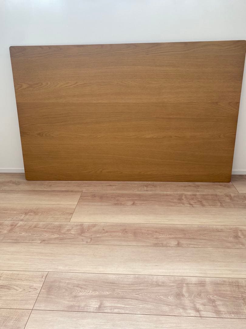 2024年購入｜無印良品 リビングでもダイニングでもつかえるテーブル　オーク材