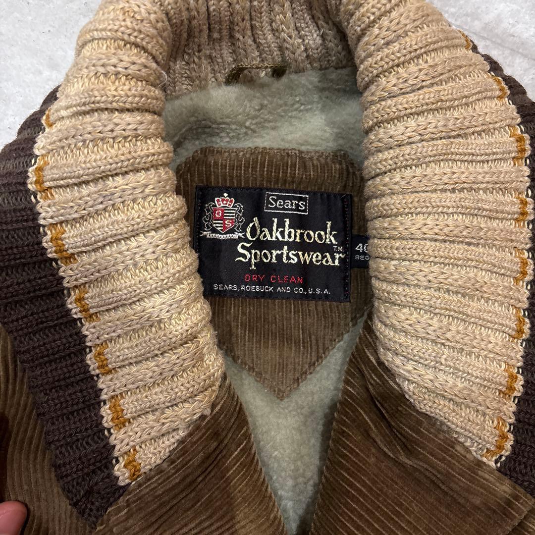 70s　sears ファラオコート ヘチマ襟