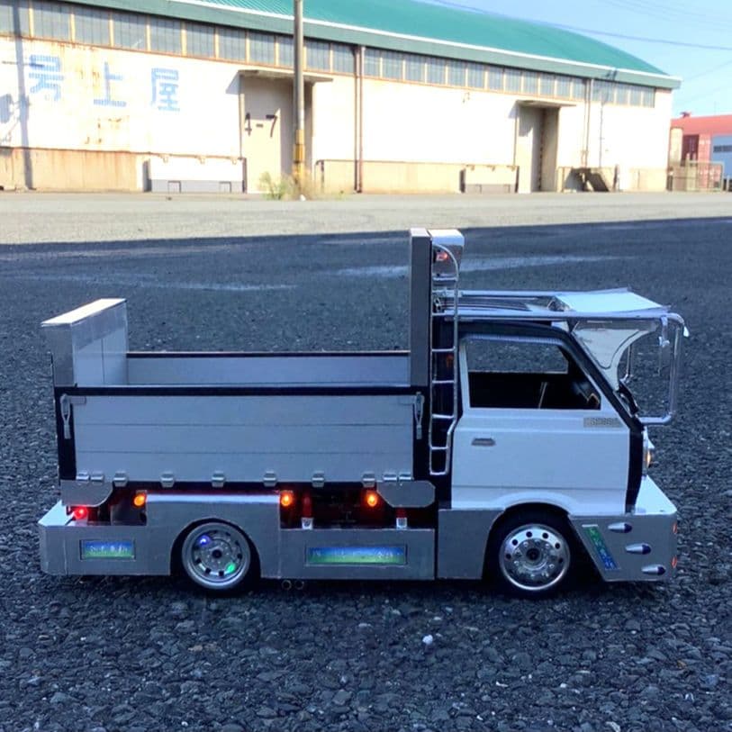 最終値下げ★デコトラ★ラジコン★wpl d12★オリジナル架装