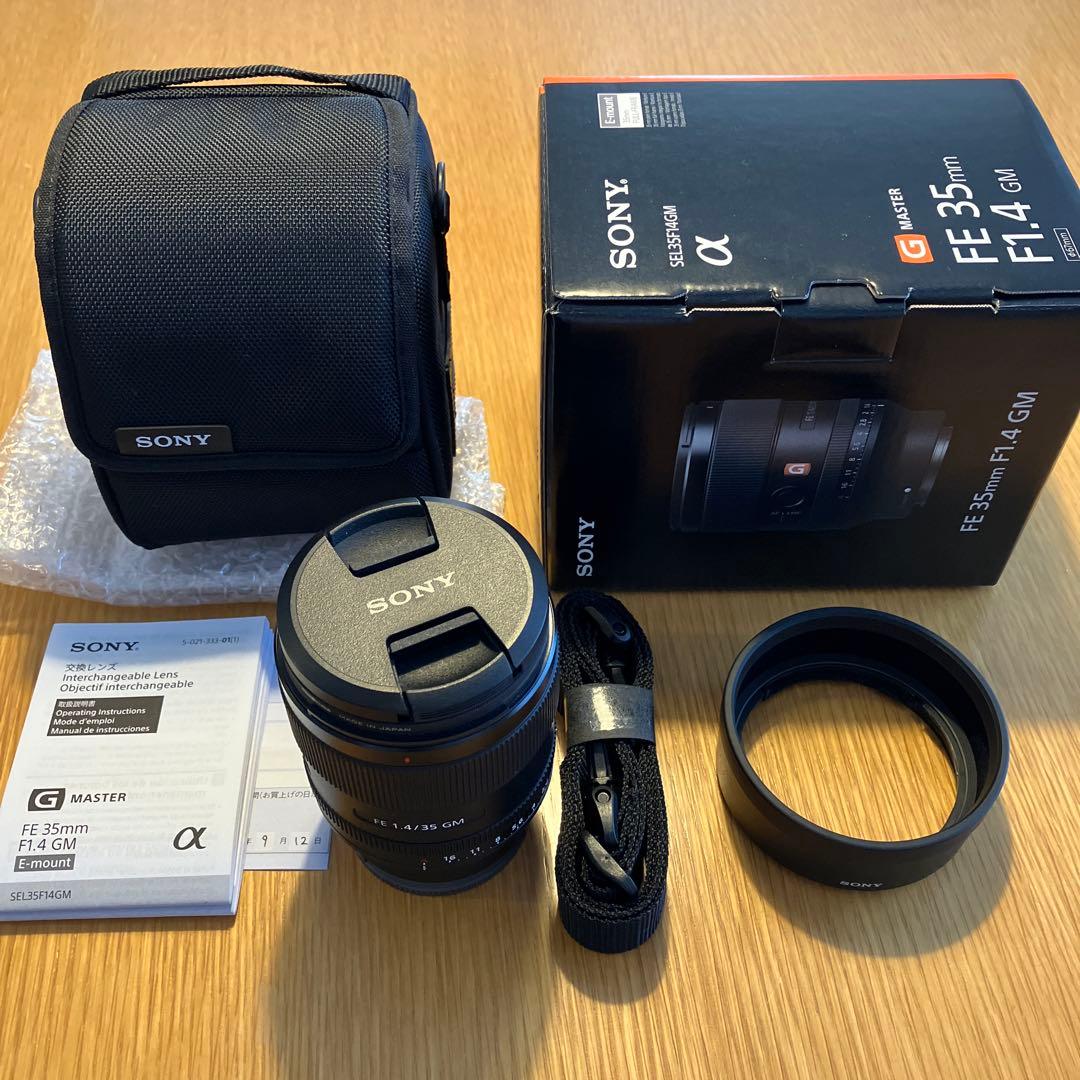 SONY FE35mm F1.4 GM SEL35F14GM【2024年9月購入