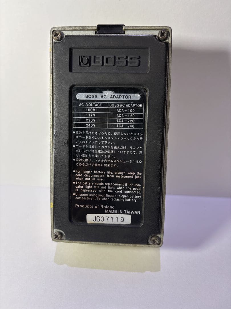 BOSS OD-2 Turbo OverDrive 動作品 パーツ交換あり