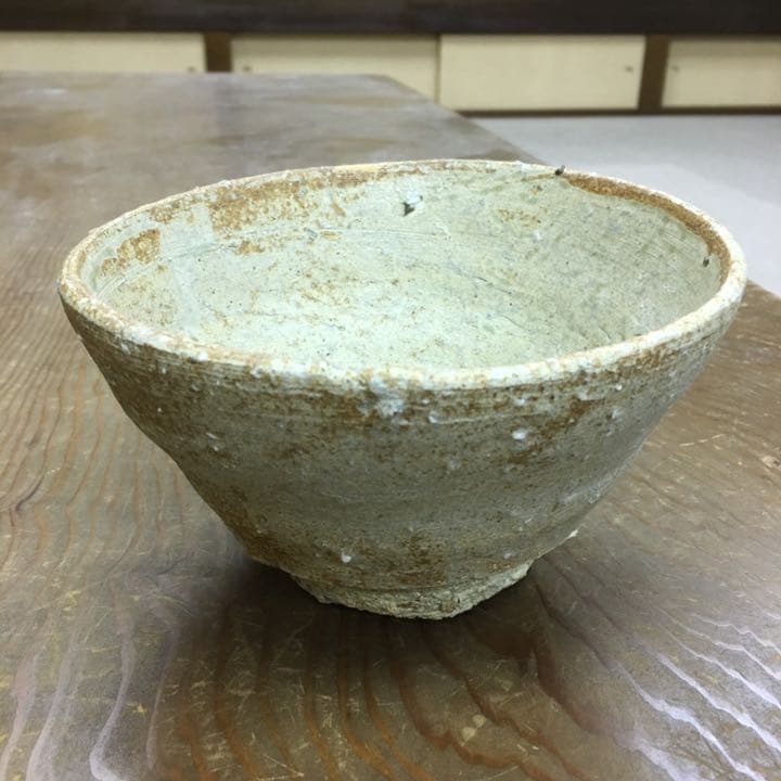 茶碗 灰釉 萩焼 山田晶