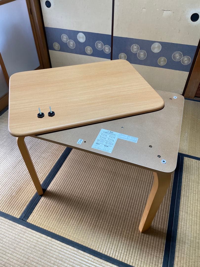 木製天板 ダイニング炬燵セット-1 (デスク炬燵、掛け布団)